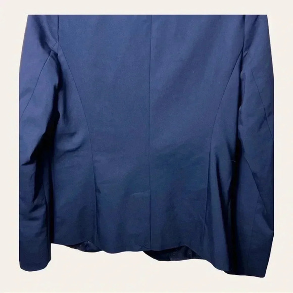 1190. APT. 9 “TORIE” BLAZER SINGLE BUTTON NAVY BLUE IN COLOR SIZE 4 BUTTON - Picture 9 of 9